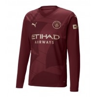 Fotbalové Dres Manchester City Alternativní 2024-25 Dlouhý Rukáv